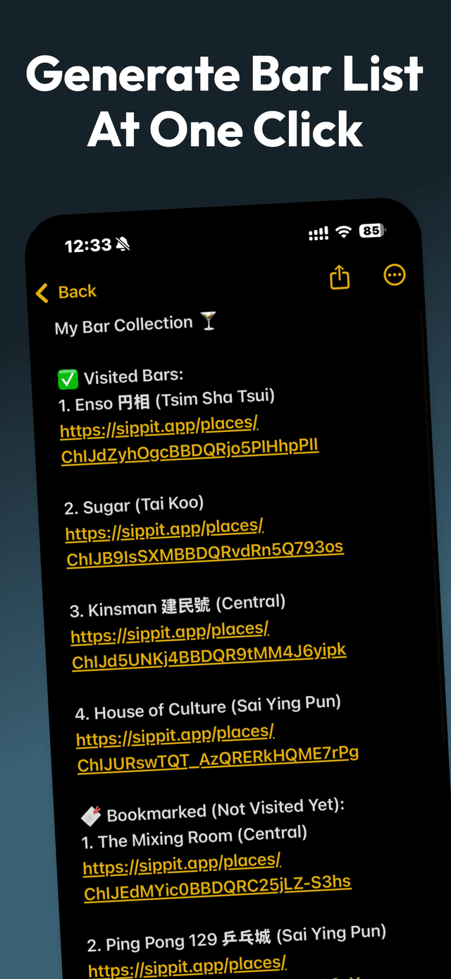 Sippit app screenshot 8